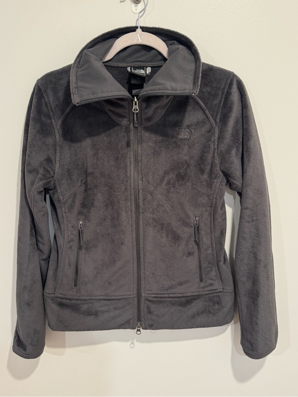 The North Face Women's Charcoal Gray Fleece Full-Zip Jacket